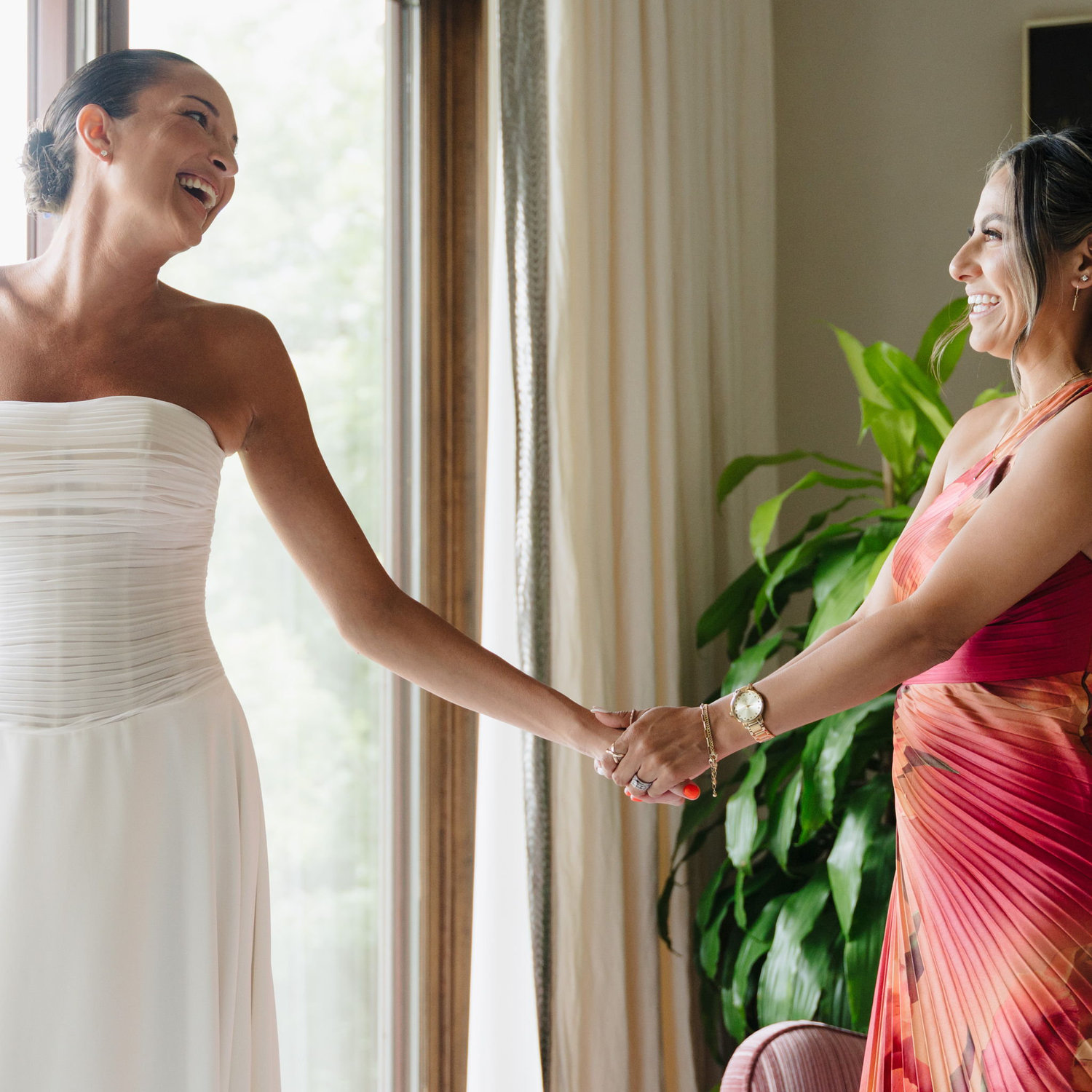Thank you, Magali, for standing beside me as my Maid of Honor. I'm grateful not only for your support, but also for the privilege of now calling you my sister.
