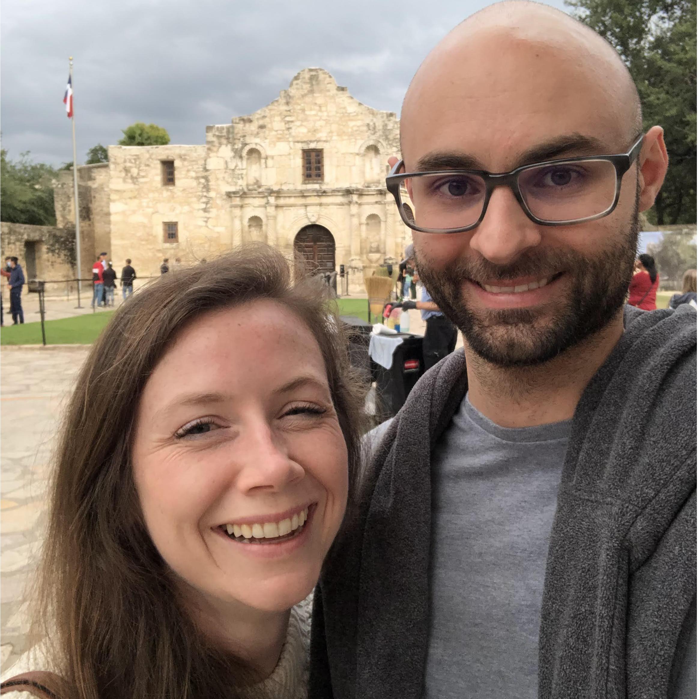 Colin came down to San Antonio with me for Thanksgiving with my family!