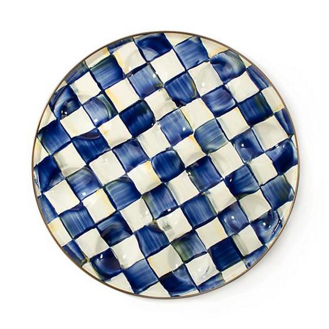 Royal Check Egg Platter