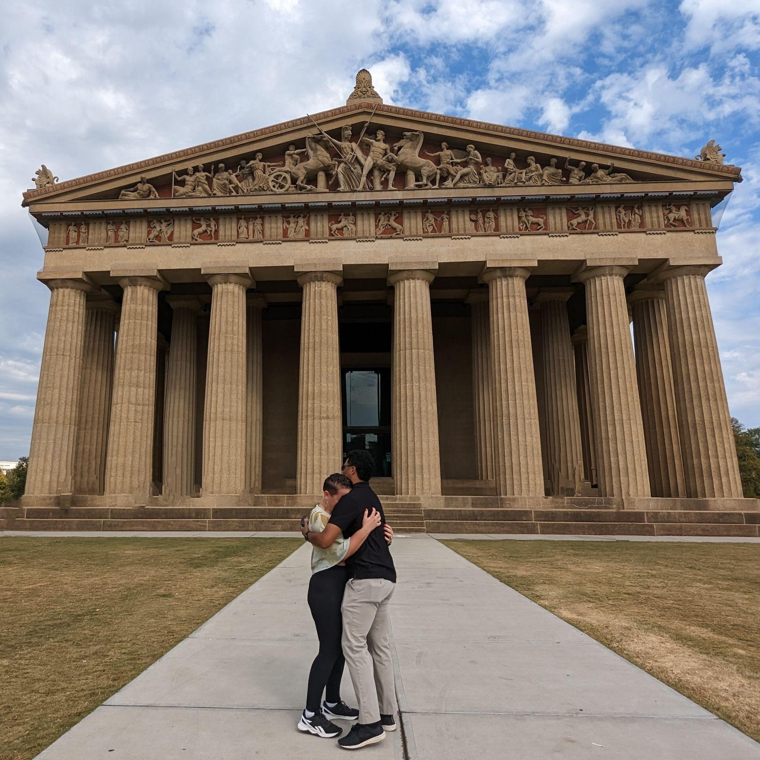 When DJ re-proposed and of course Gabby said yes!