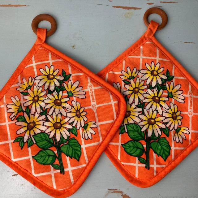Vintage Franco Daisy Wall Hanging Pot...