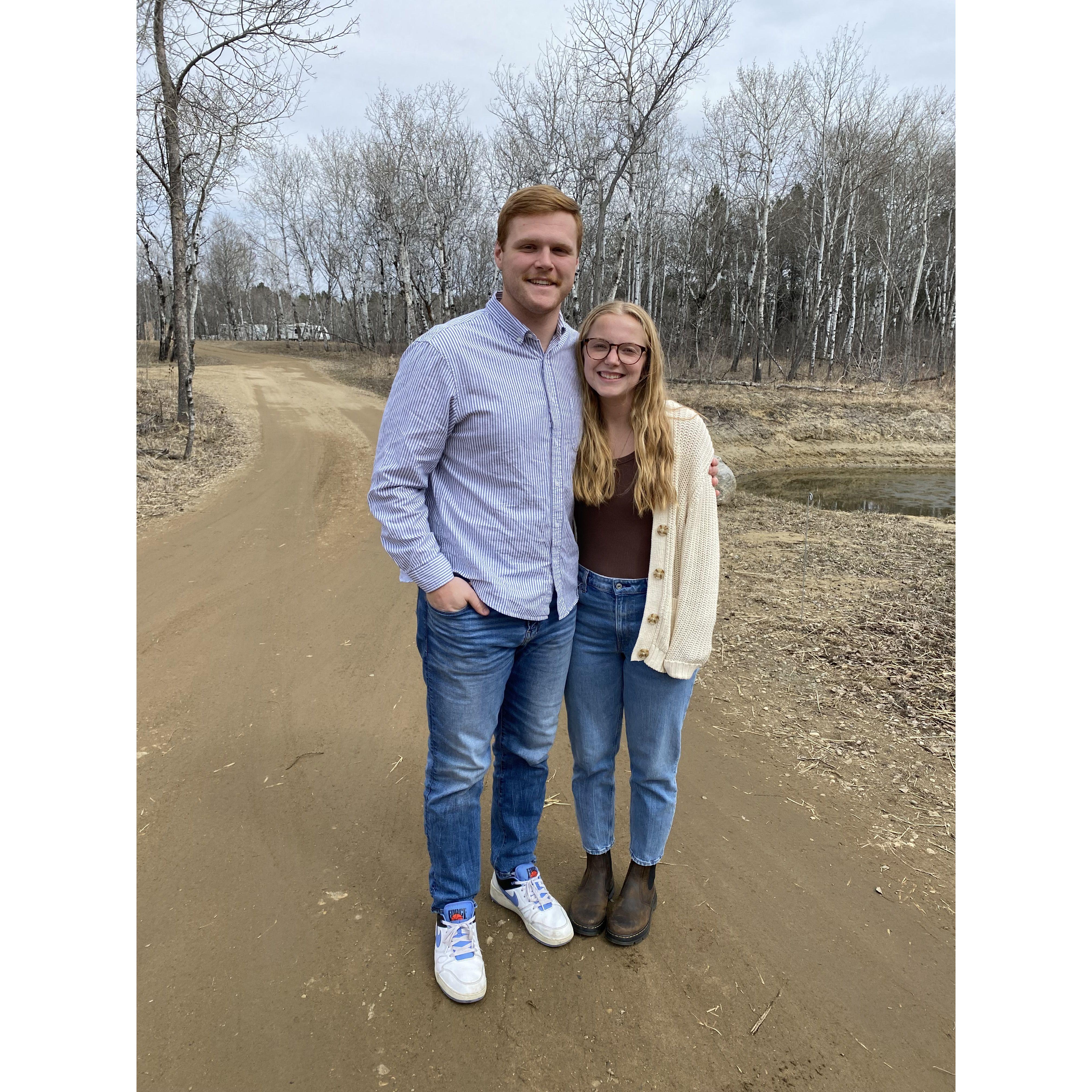 First long distance visit