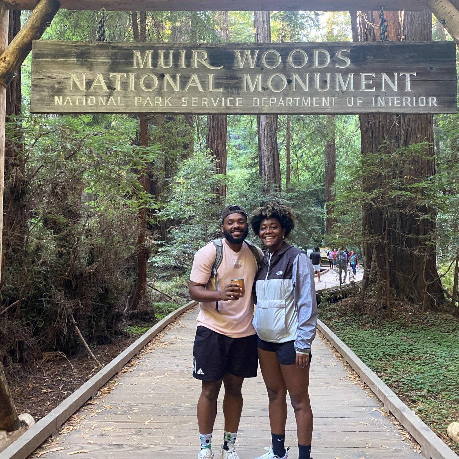 On our first ever outdoor adventure, Markell was convinced that we were going to become bear food (spoiler alert: we survived, and the bears went home empty-stomached)