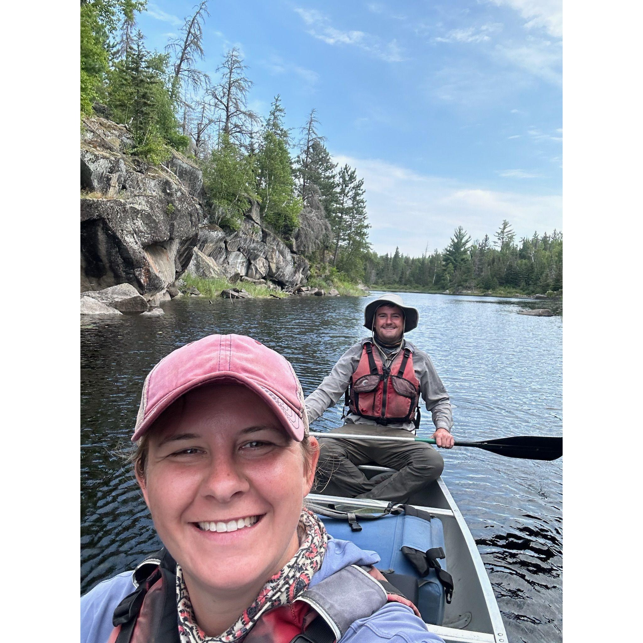 Boundary Waters Canoe Trip, MN, USA
