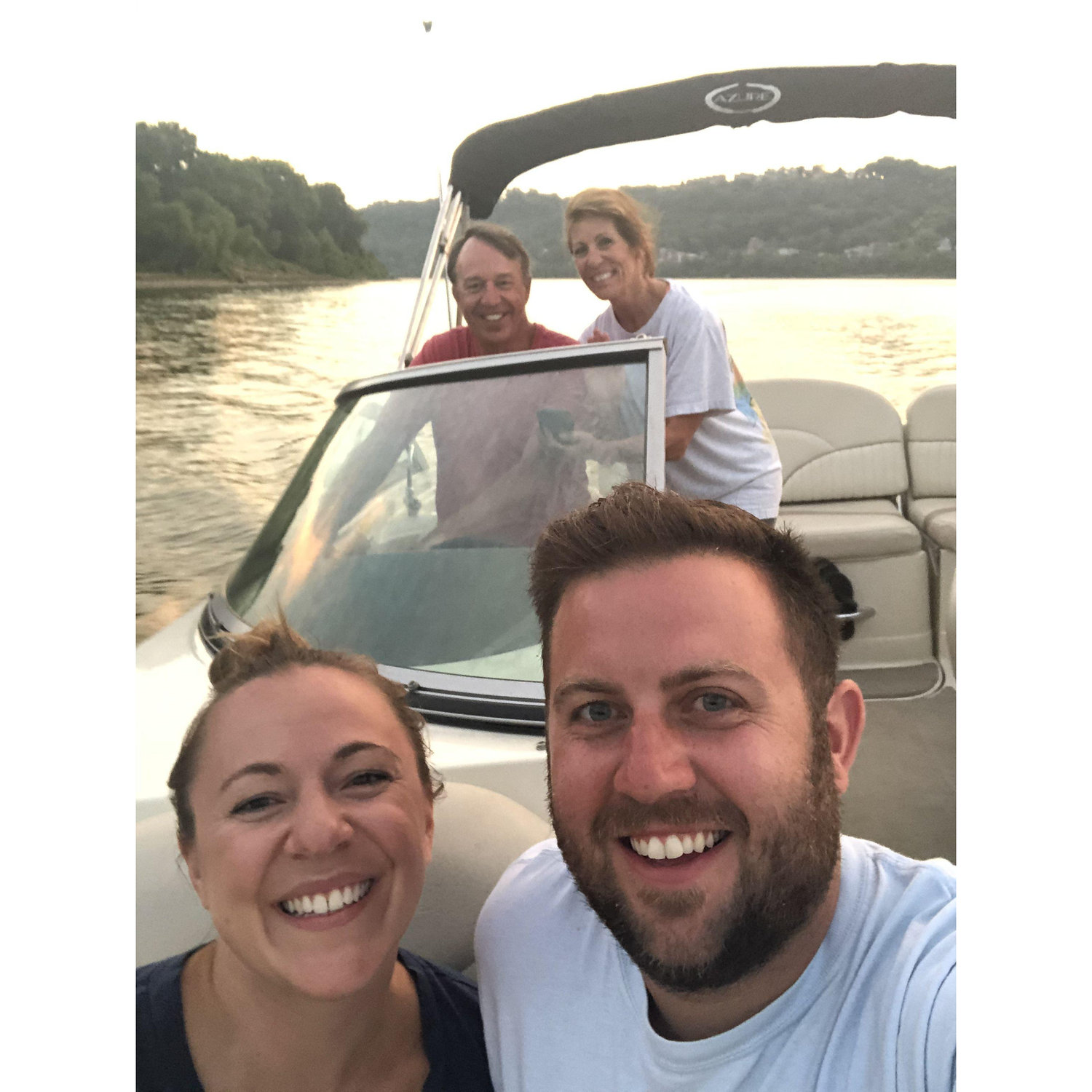 Boating with Greg & Mary