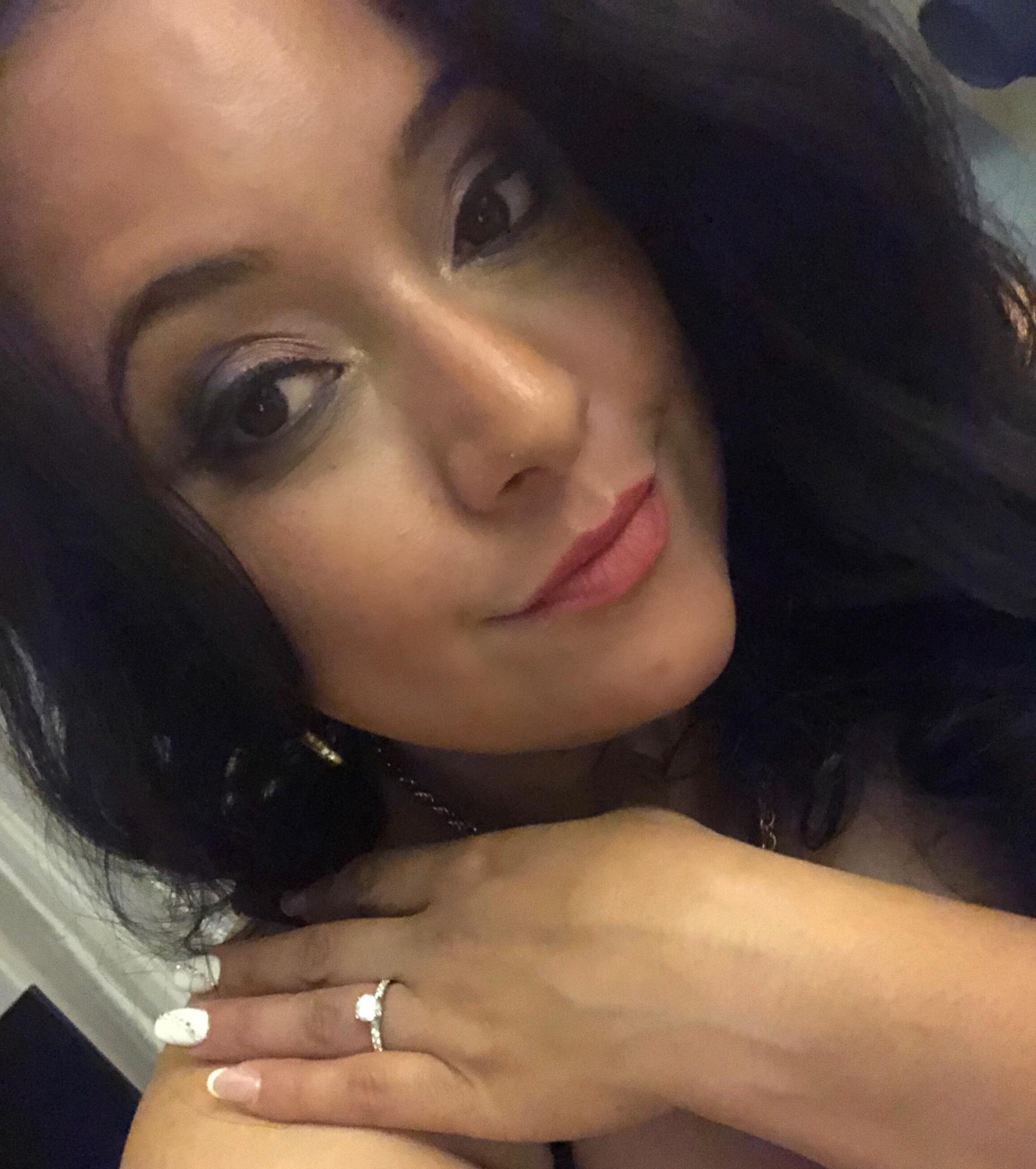 One last shot of my beautiful ring and my makeup! Let's be honest, all newly engaged women do this! lol