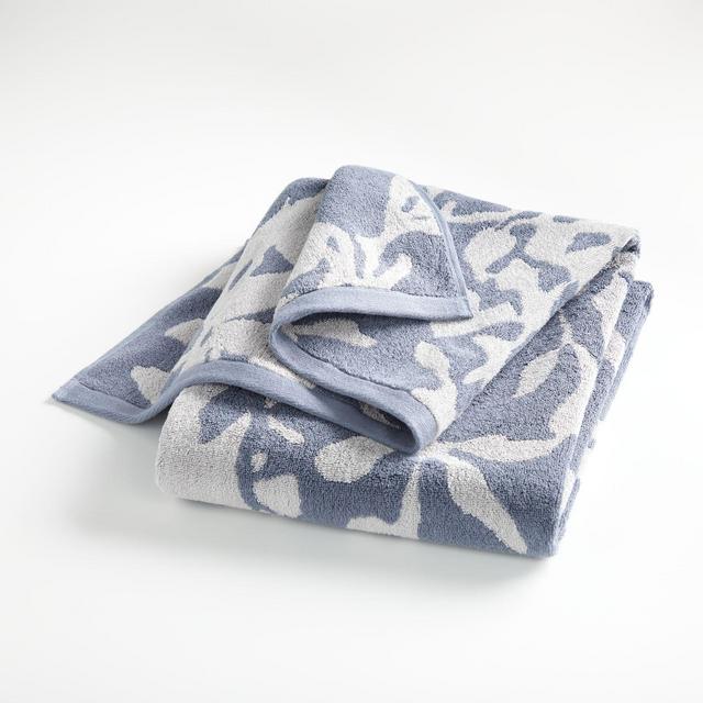 Lyli Blue Organic Bath Towel