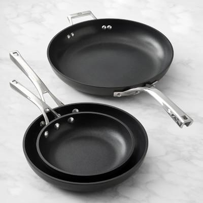 Calphalon Elite Nonstick 8", 10" & 12" Fry Pan Set w/ Lids