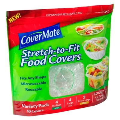 CoverMate Stretch to Fit Food Covers Variety Pack - 10ct