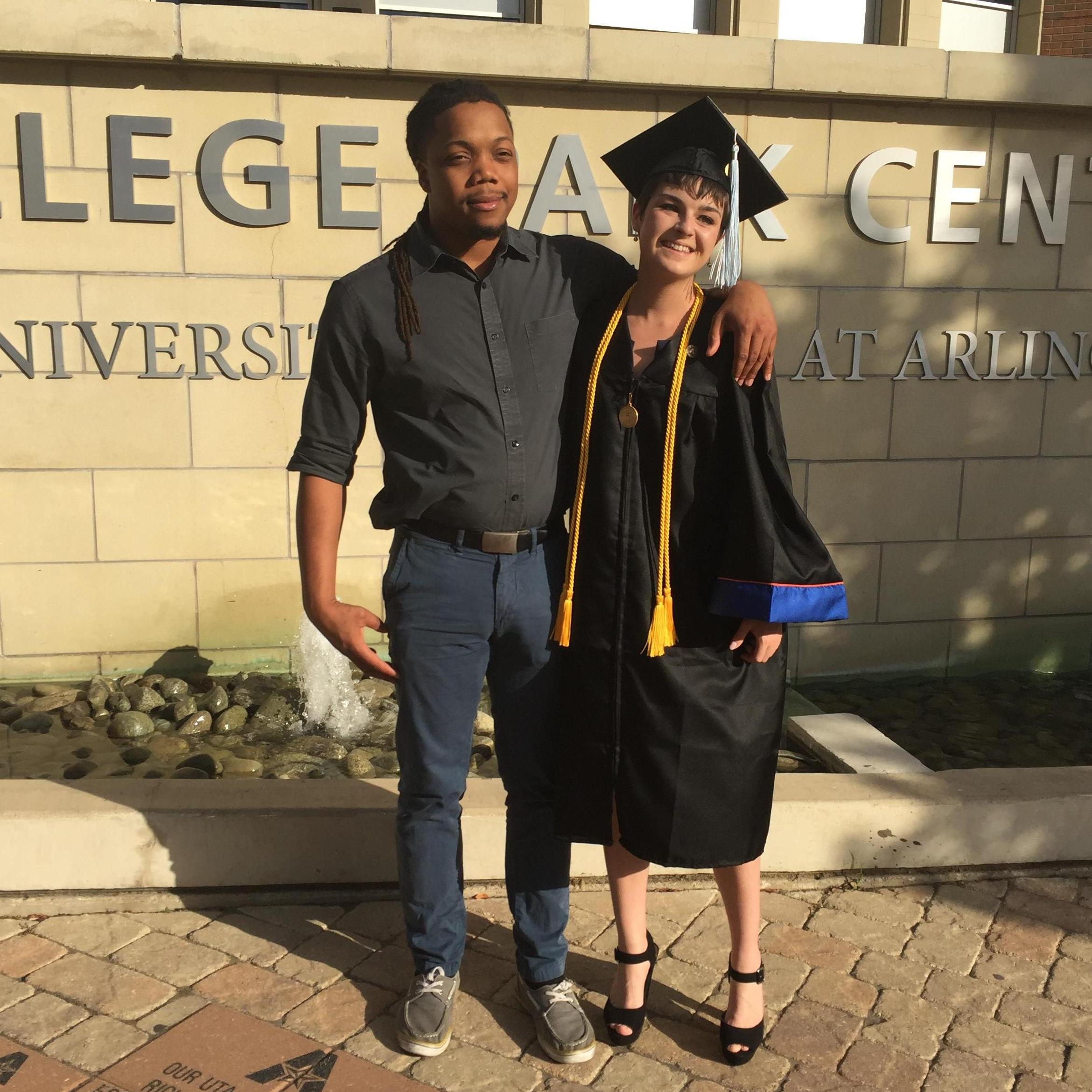 Graduated from college.