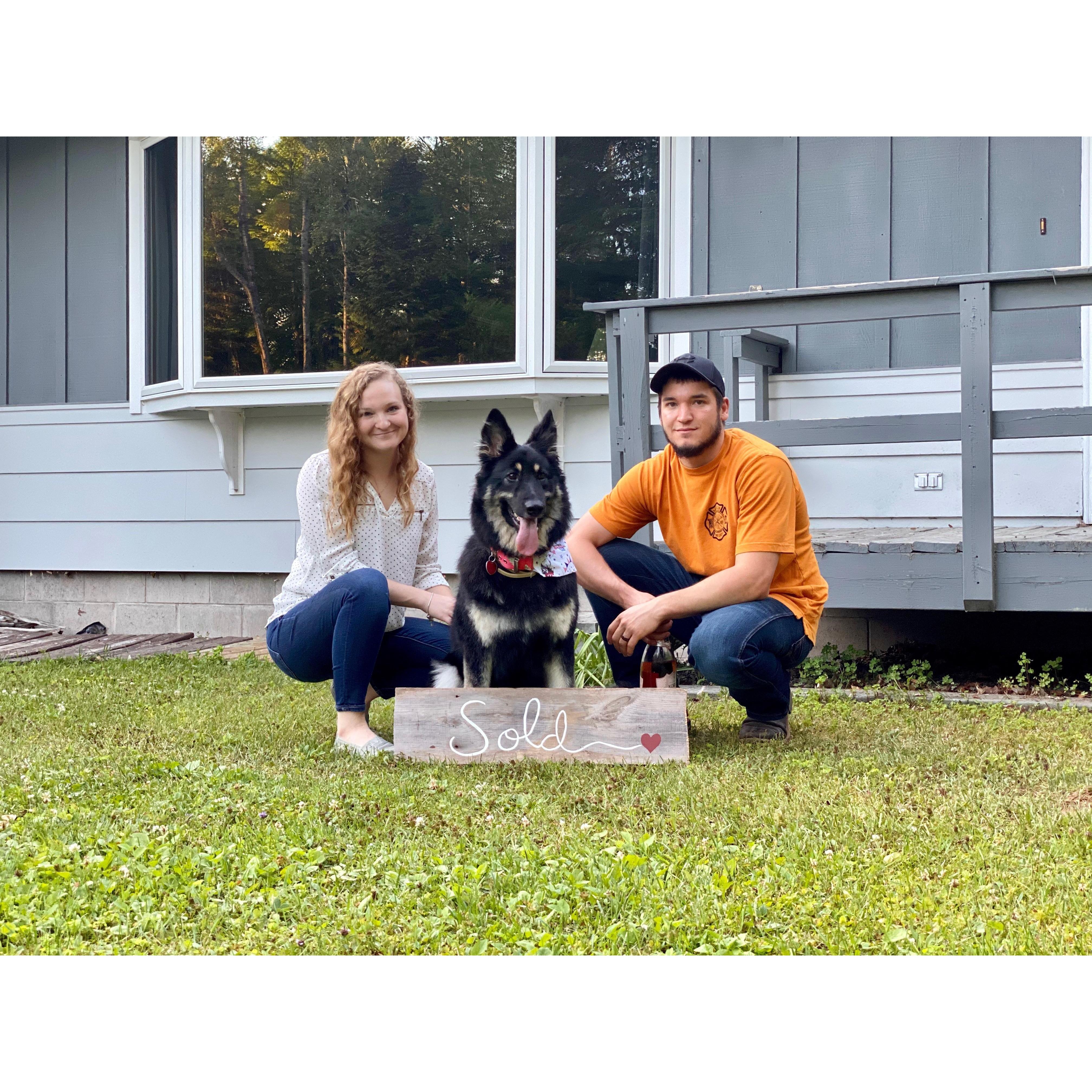 Our first home!