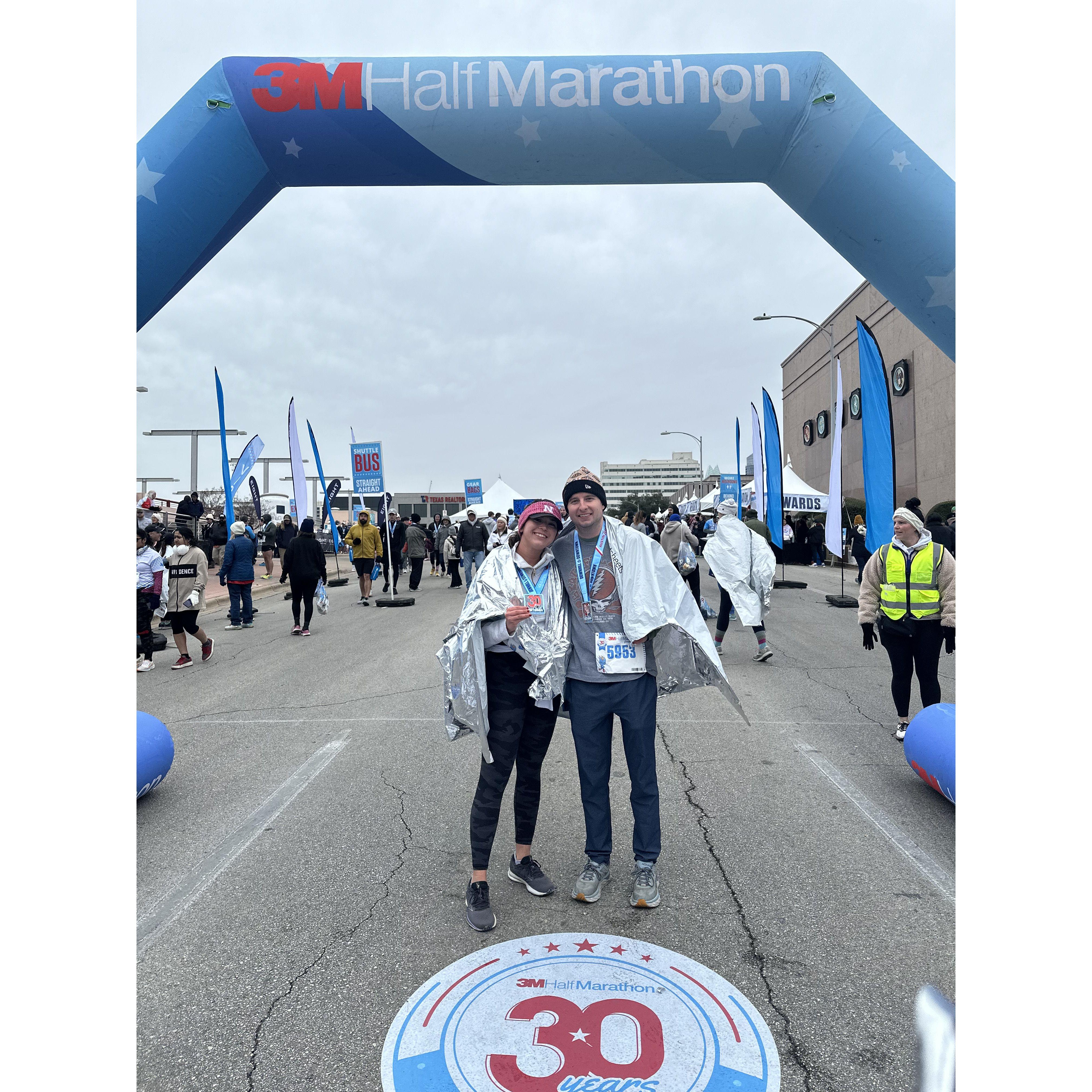 A couple that runs together stays together?