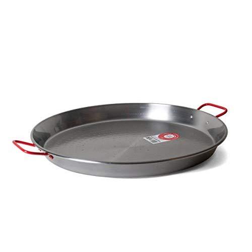 Garcima 18-Inch Carbon Steel Paella Pan, 46cm