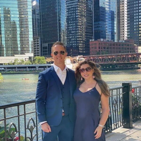 Zubi & Kailey's wedding in front of our old house on Canal - July 2022