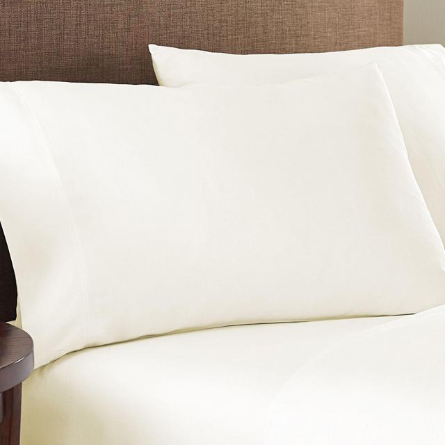 Nestwell™ Egyptian Cotton Sateen 625-Thread-Count Standard Pillowcases in Egret (Set of 2)