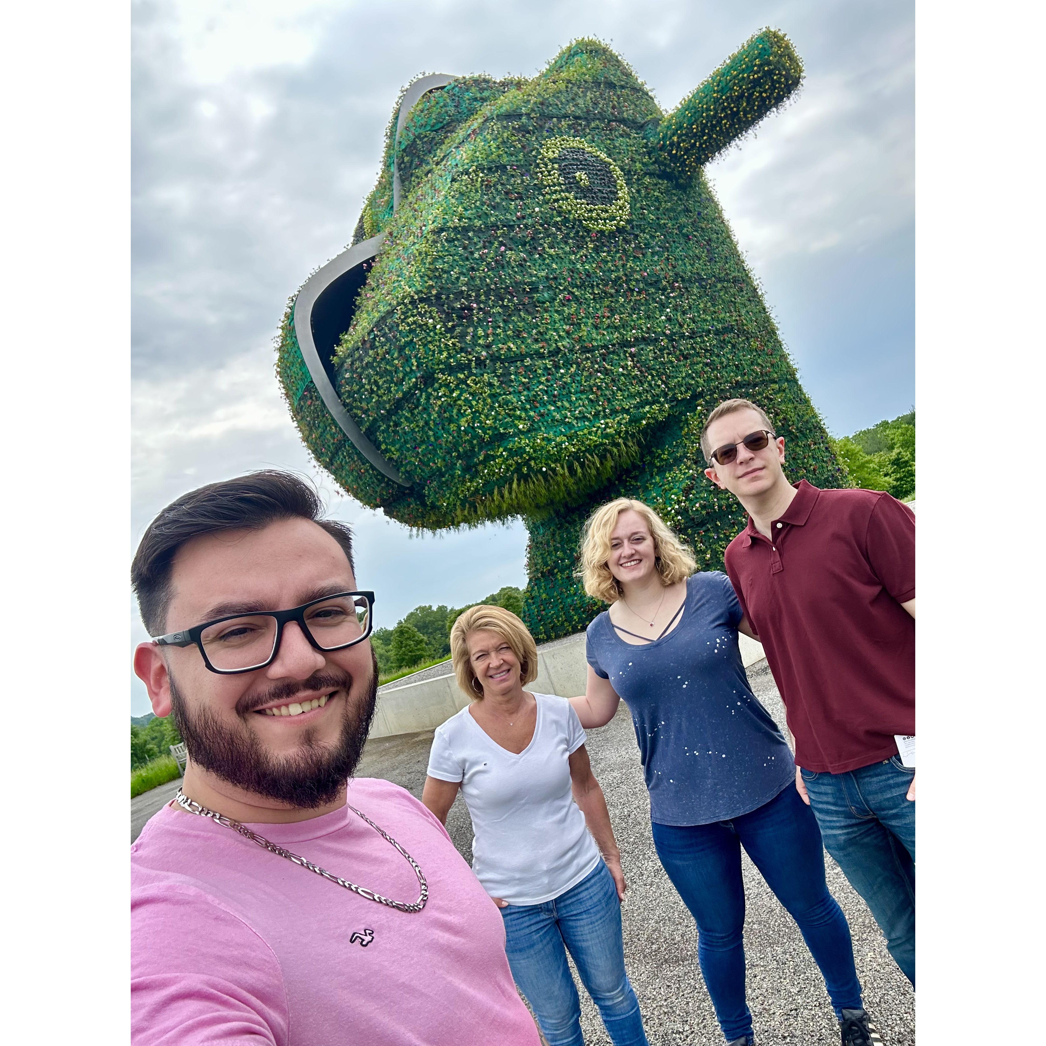 Potomac Museum with Celeste, Max, and Merrill for a relaxing Sunday!