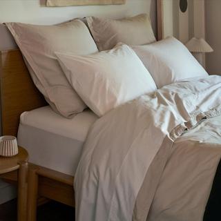 Percale Long-Staple Egyptian Cotton Pillowcase, Set of 2