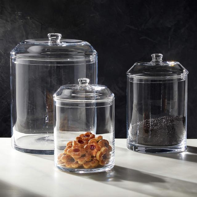 Snack Glass Canisters