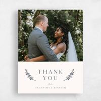 Beige Wedding Thank You - Capri Photo