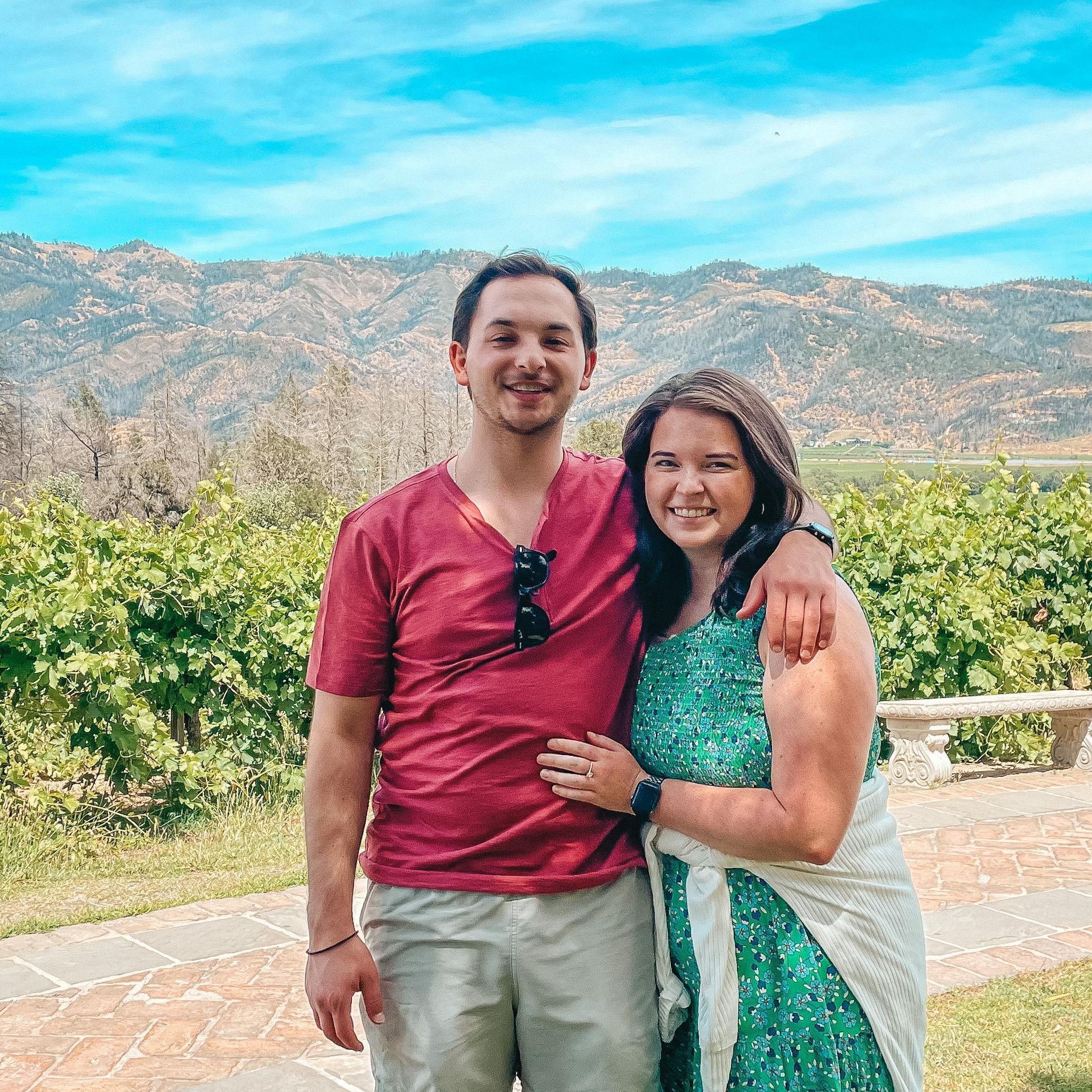 First BIG trip together to San Francisco and Napa Valley wine country