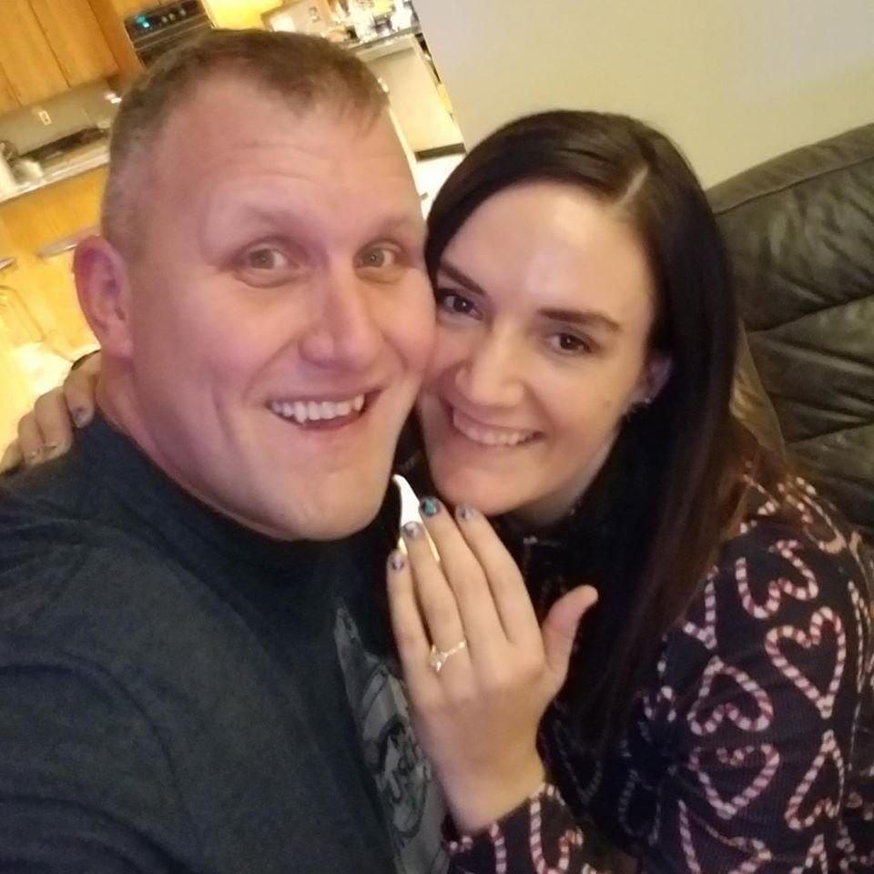 Right after Kris asked Sasha to marry him!