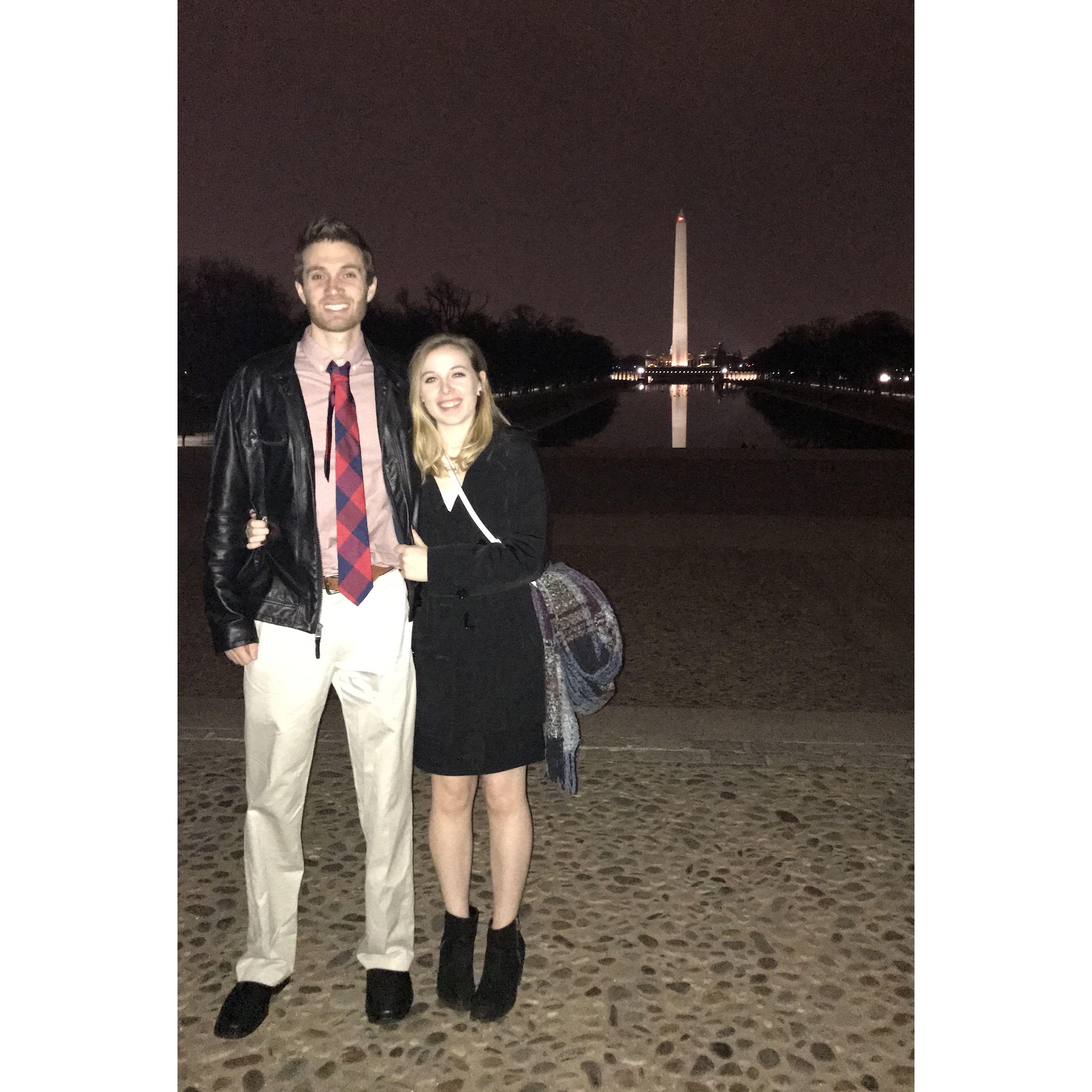 Our year anniversary in DC