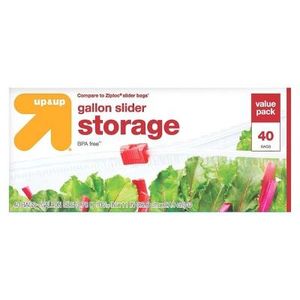 Slider Gallon Storage Bags - 40ct - up & up™