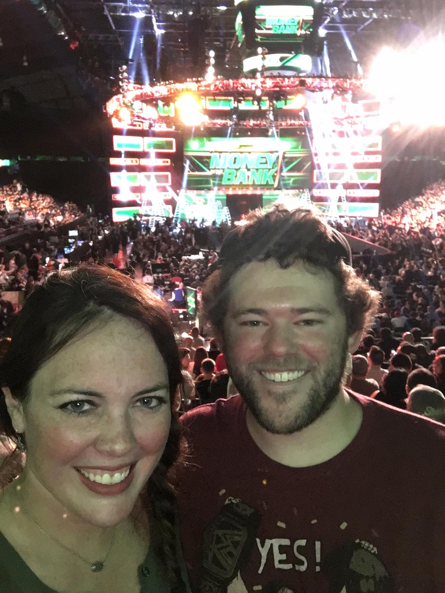 At Money in the Bank at Allstate Arena in Rosemont, IL, in June 2018.