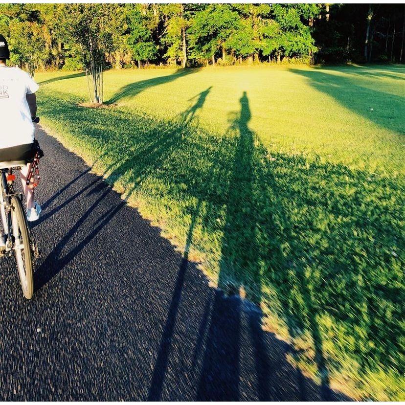 Bike rides when COVID sent HR & Alex home from college. Lots of memories spending extended time with friends and family during this period
