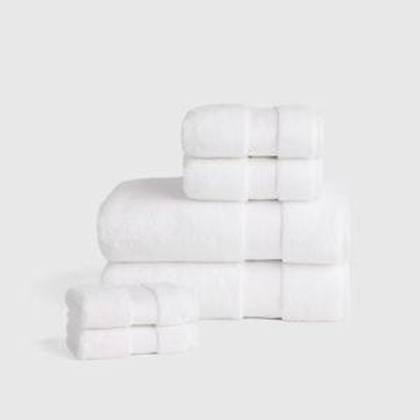 Turkish Ultra Plush Bath Towel Bundle - White