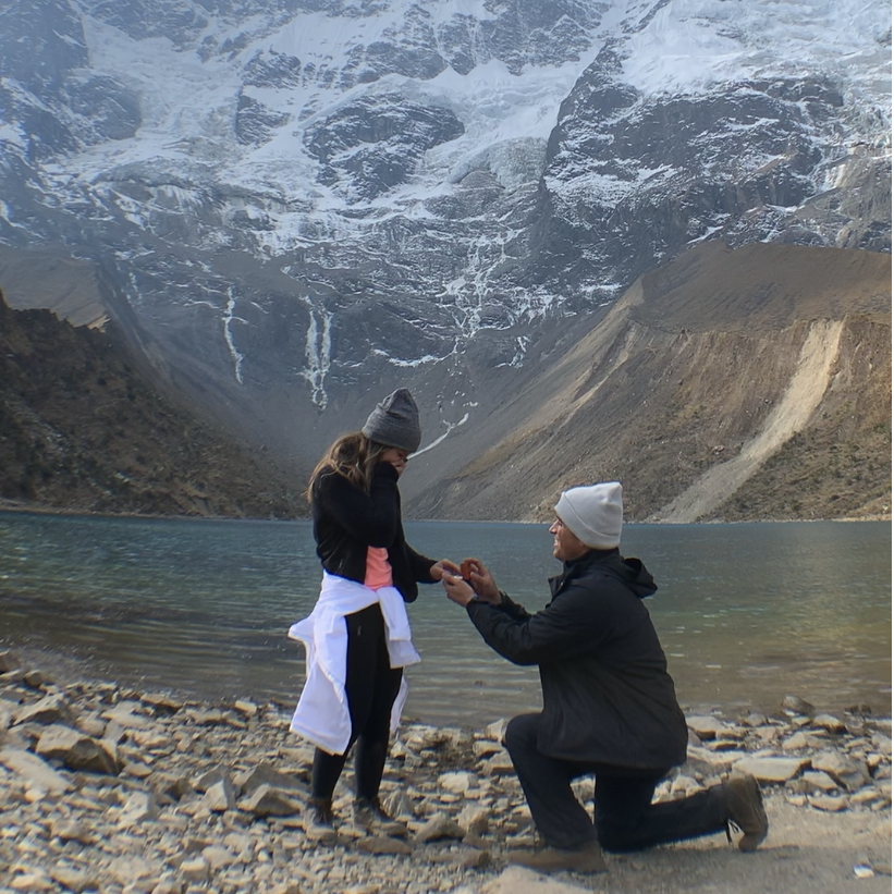 The one where she said Yes!