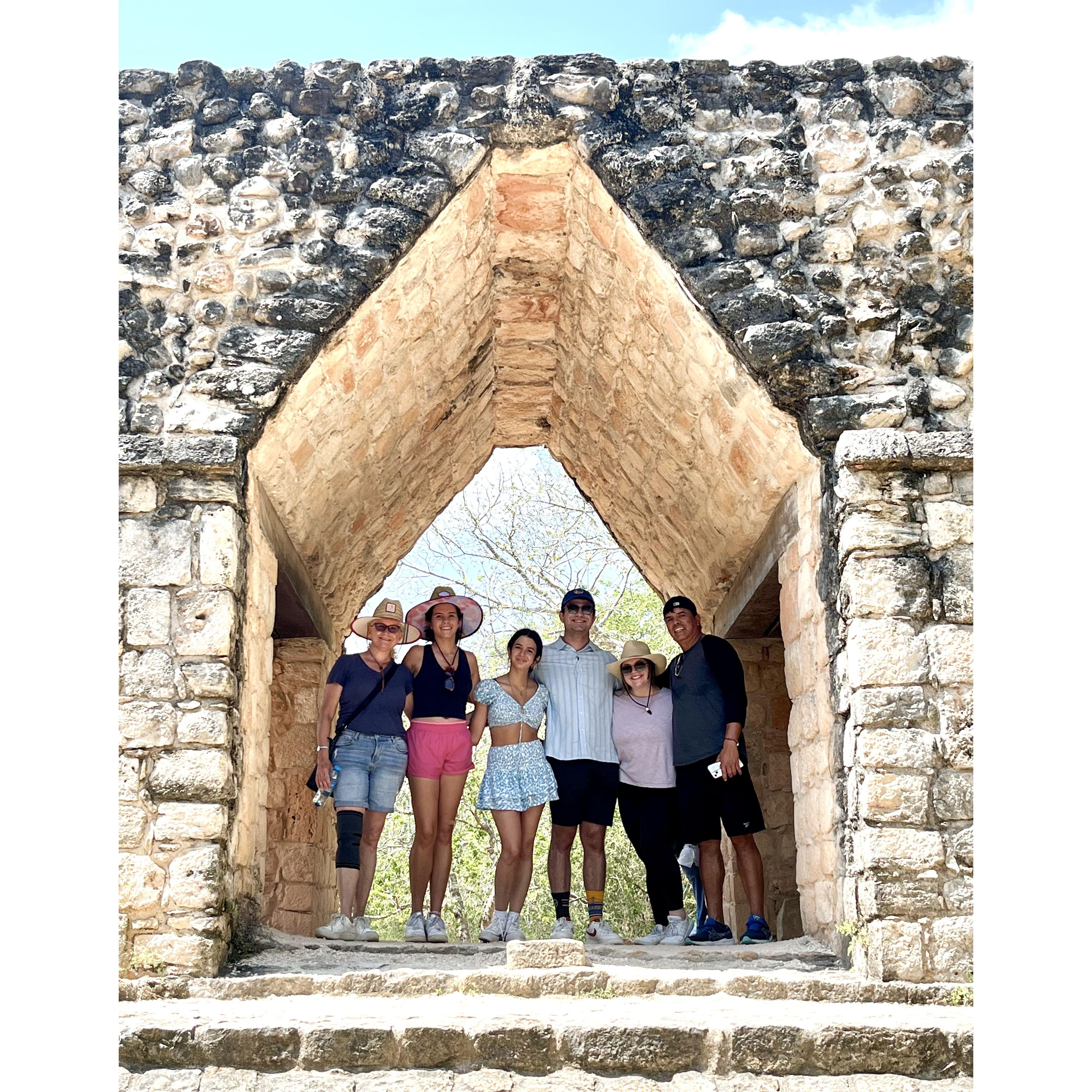 Mexico with family! We still dream about those margaritas on the beach.