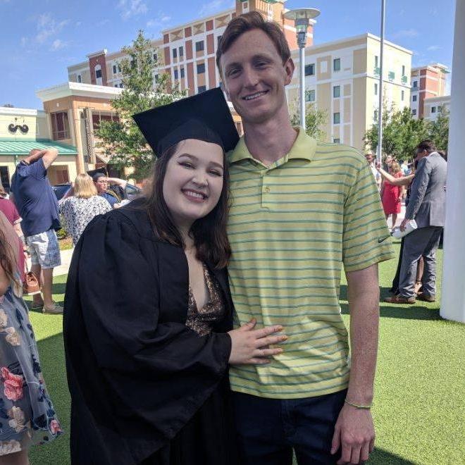 Kallie's graduation