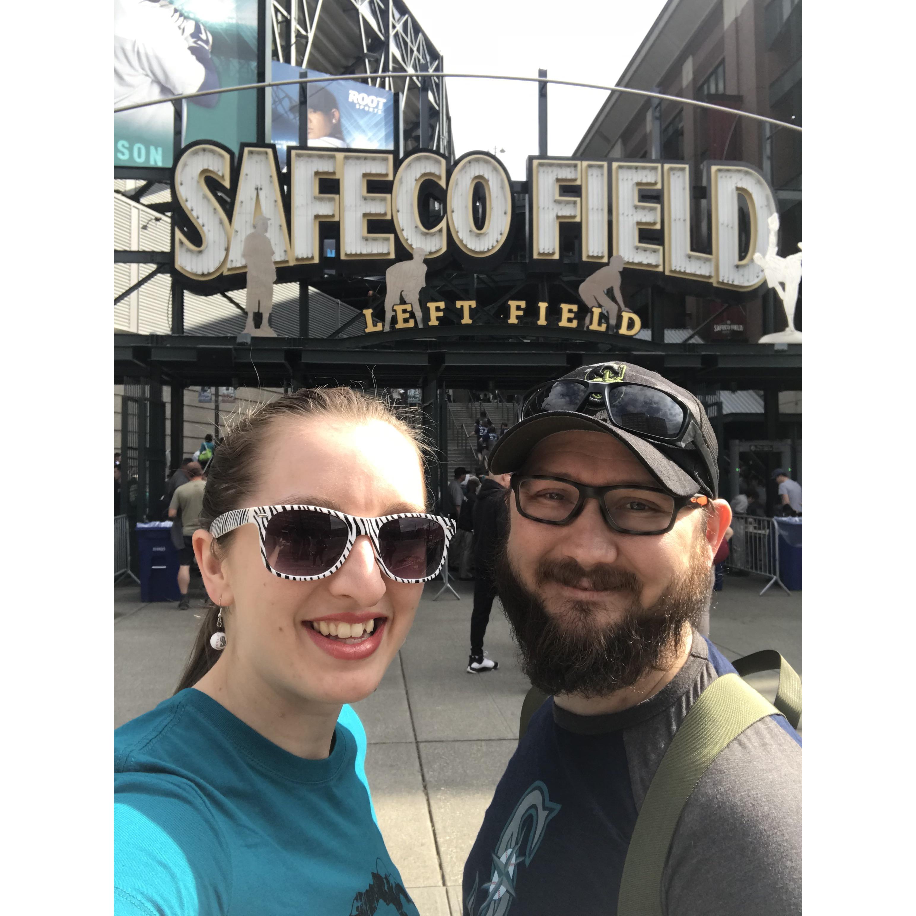 One of our new passions. Baseball!!!