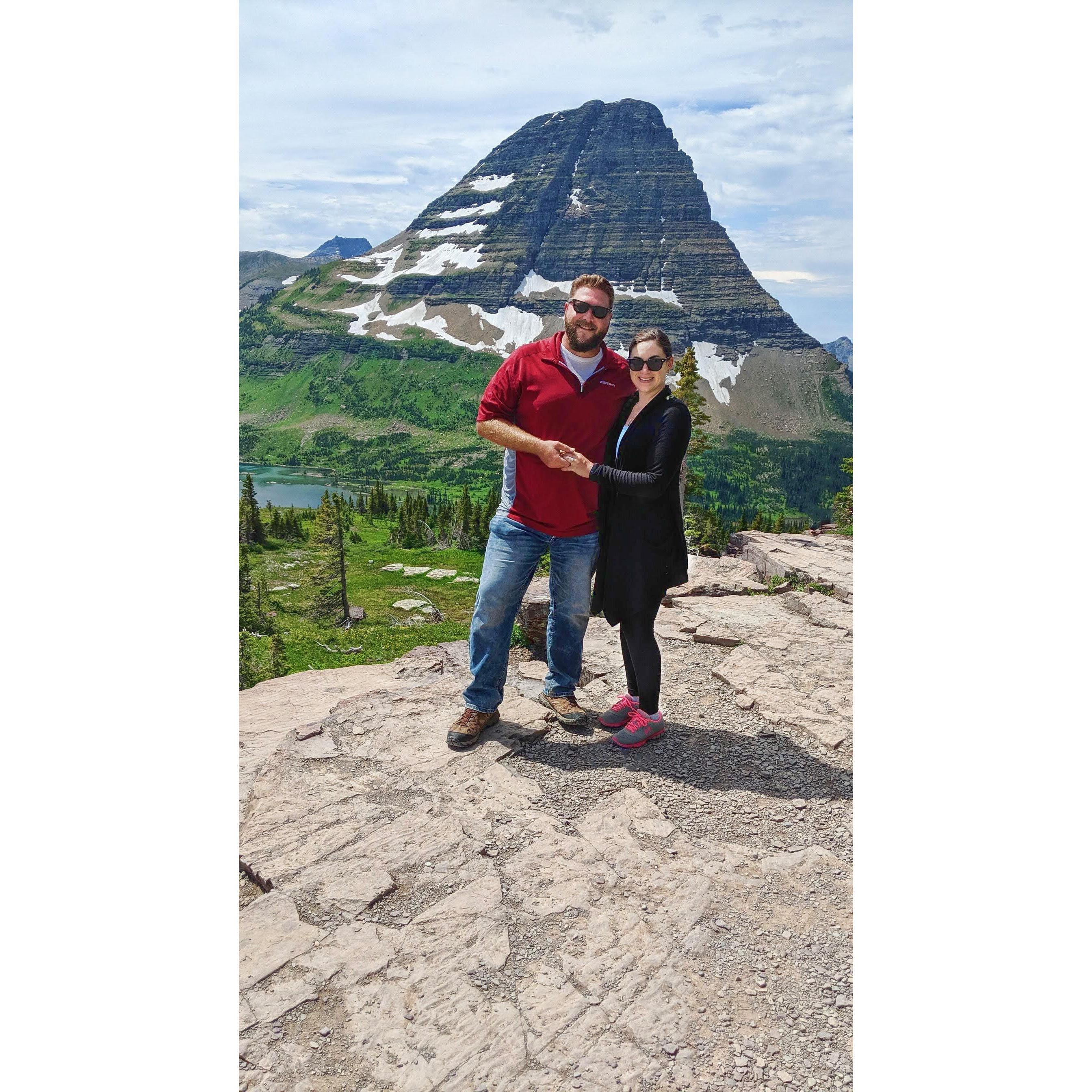 Hiking in Glacier National Park
