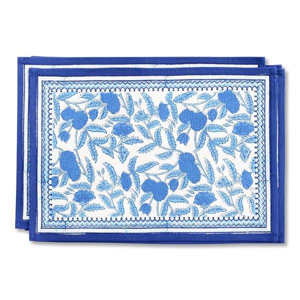 Blue Jalore placemats