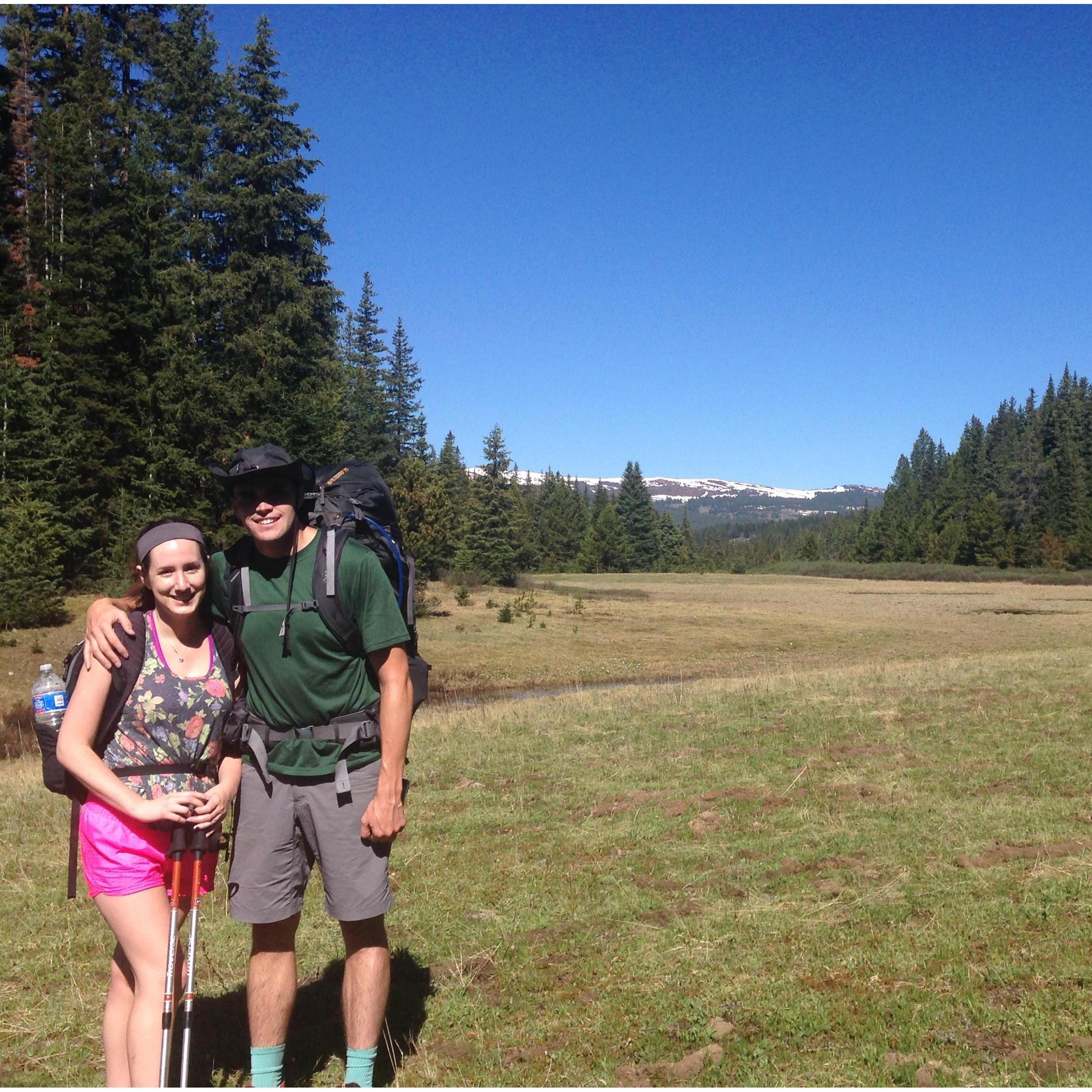 Hiking through the Rockies