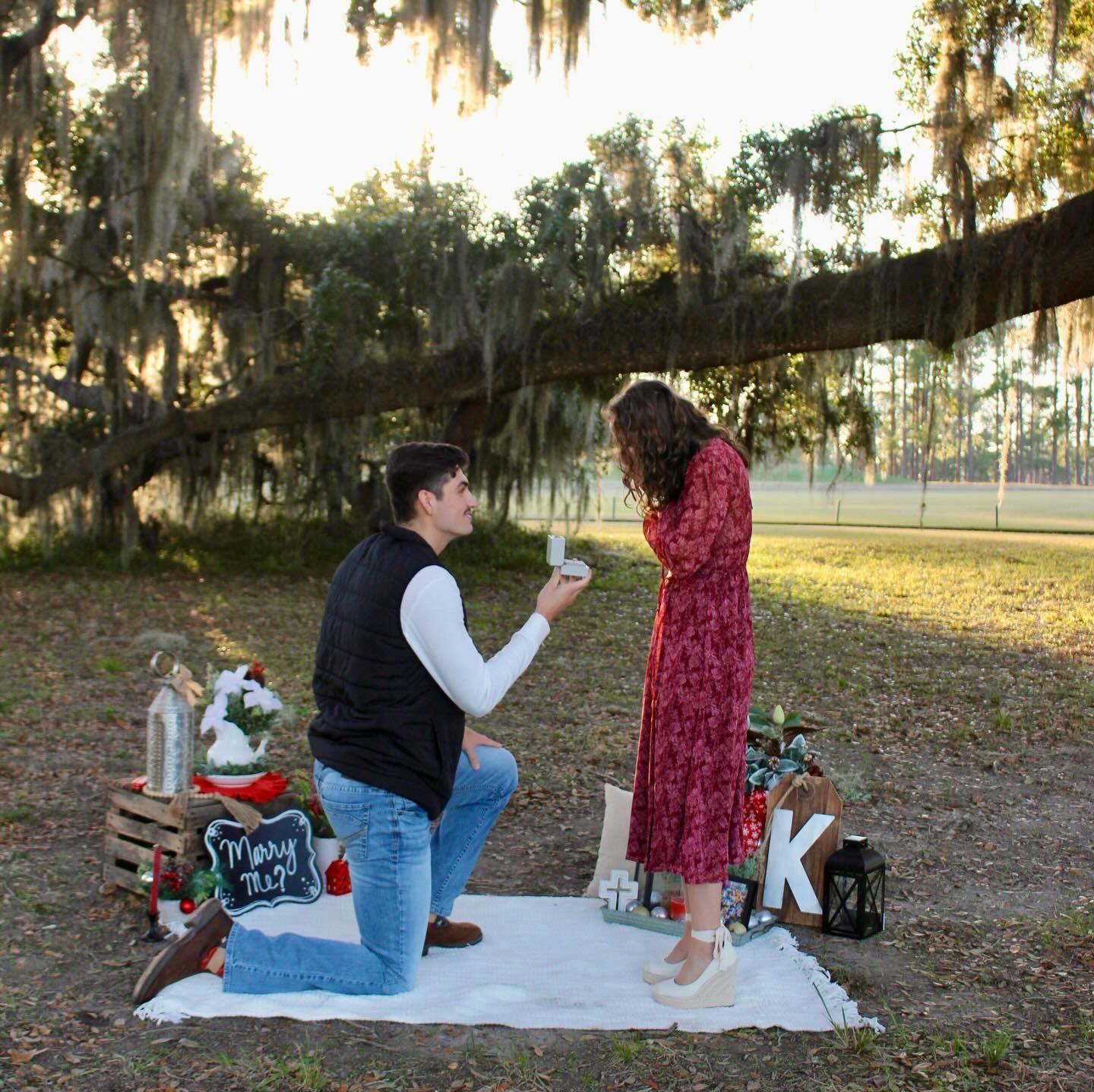 Nick proposing to Jessa on December 20th, 2025