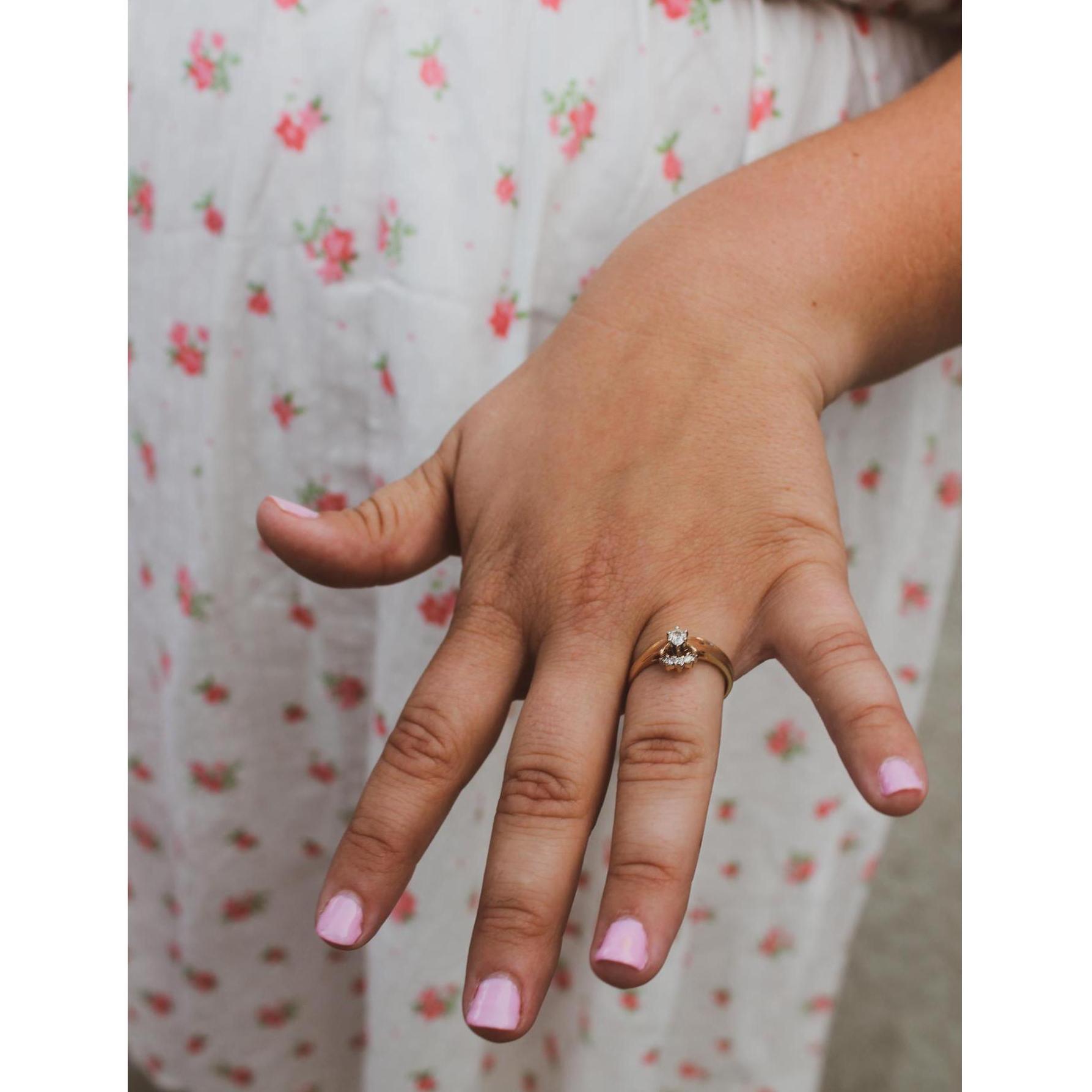 Rylee's mother's original wedding ring.