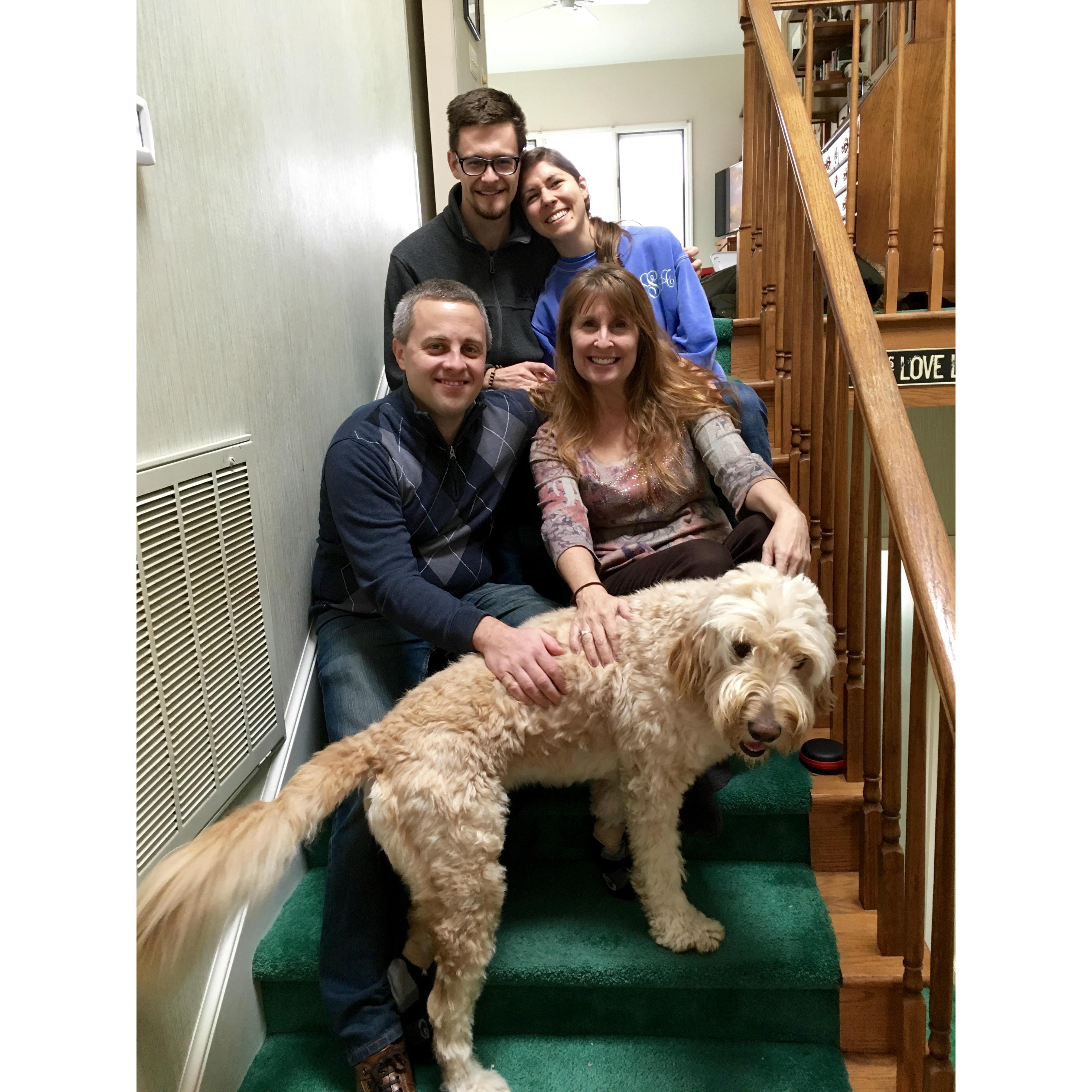 Thanksgiving 2018 in Lake Lure with Katie and Gavin's Families