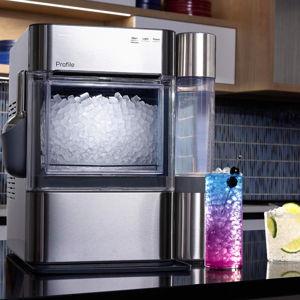 GE Profile Opal 2.0 Ultra Nugget Ice Maker with Side Tank - Stainless Steel