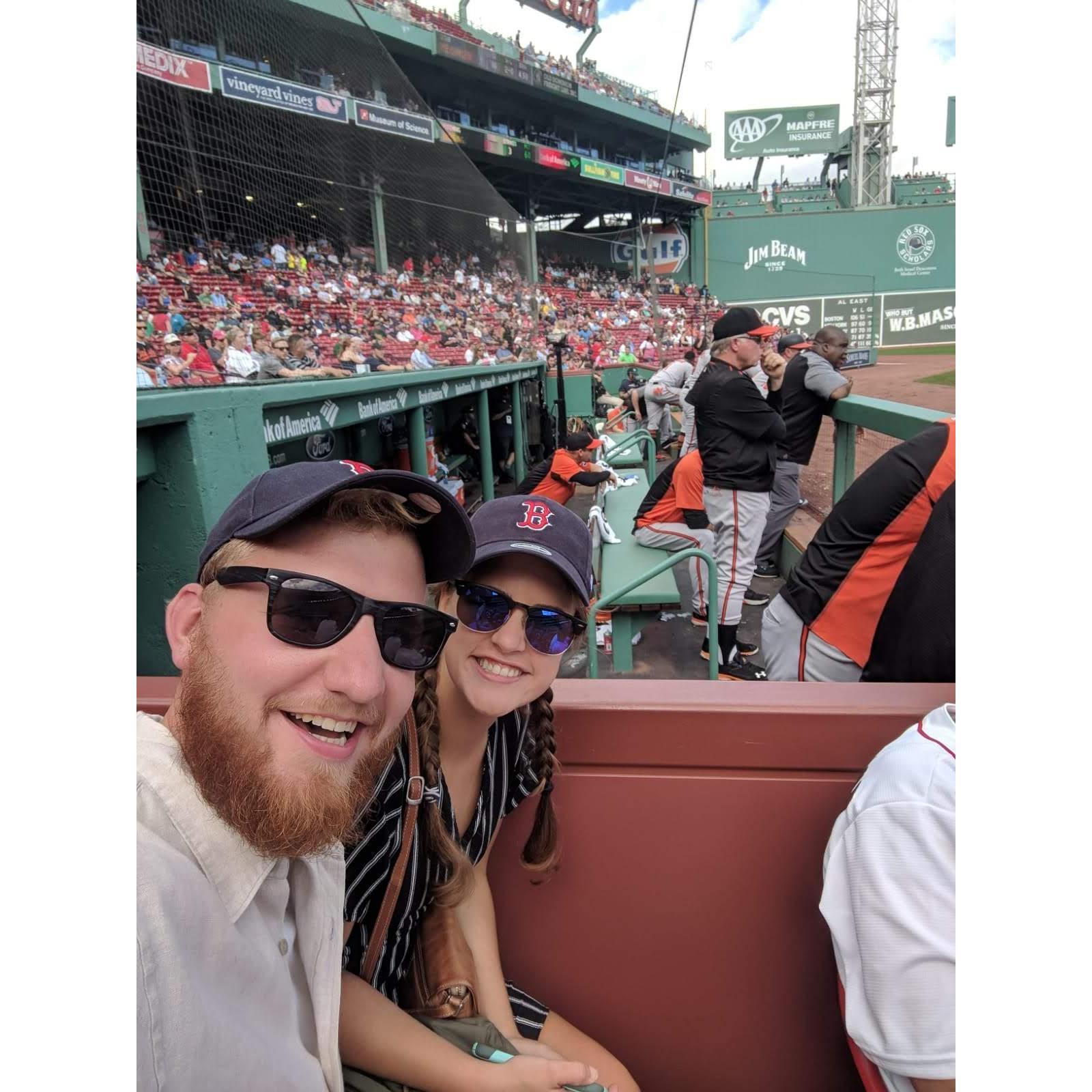 First annual family baseball game!