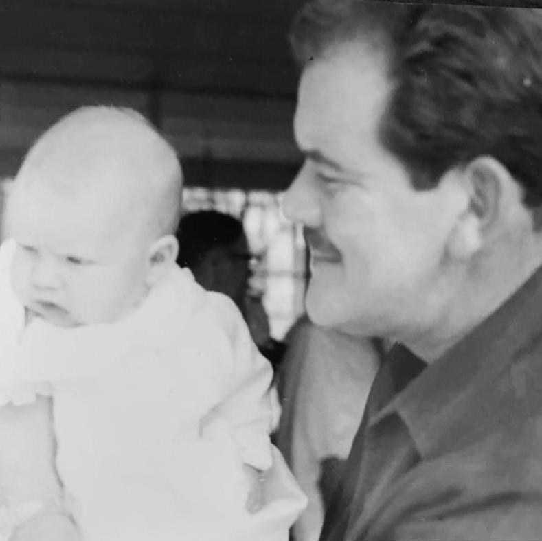 Dr Martin Coenraad Janse van Rensburg, en sy seun Franz Karel Janse van Rensburg. Vader en Oupa van Carla Janse van Rensburg
