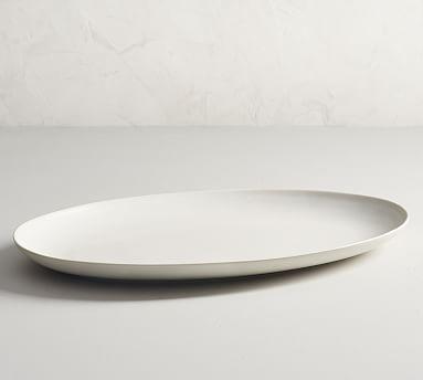 Mason Stoneware Oval Turkey Serving Platter - Ivory