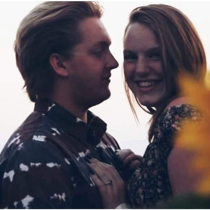 Our first photo taken of us.