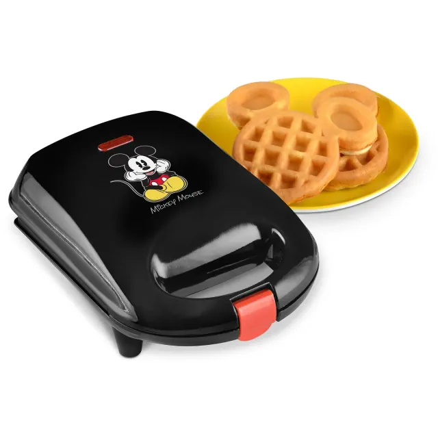 Disney Mickey Mouse Mini Waffle Maker, Black
