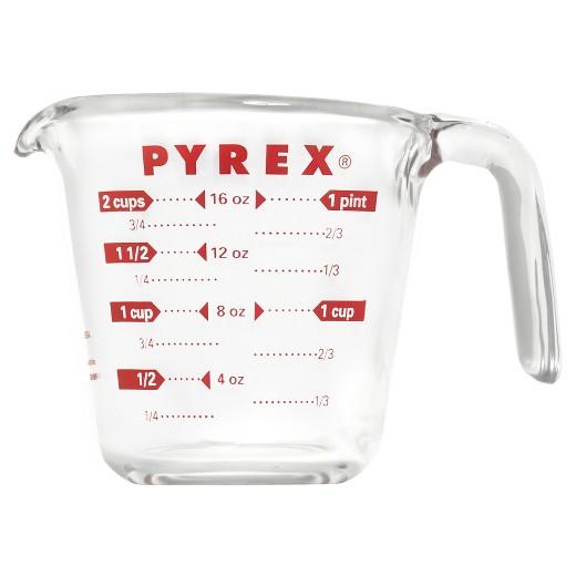Pyrex 2 Cup Measuring Cup - Red