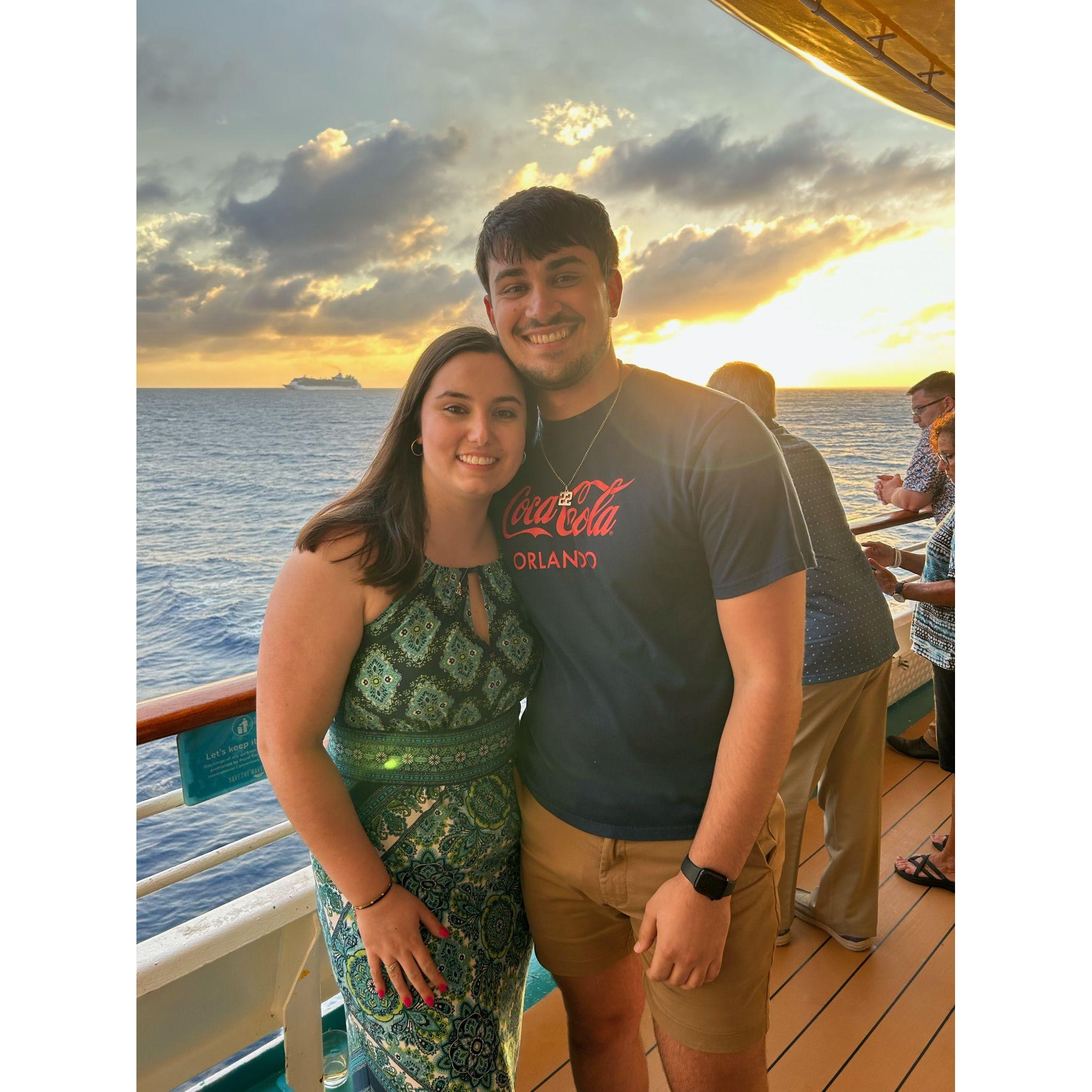 Our first cruise together!