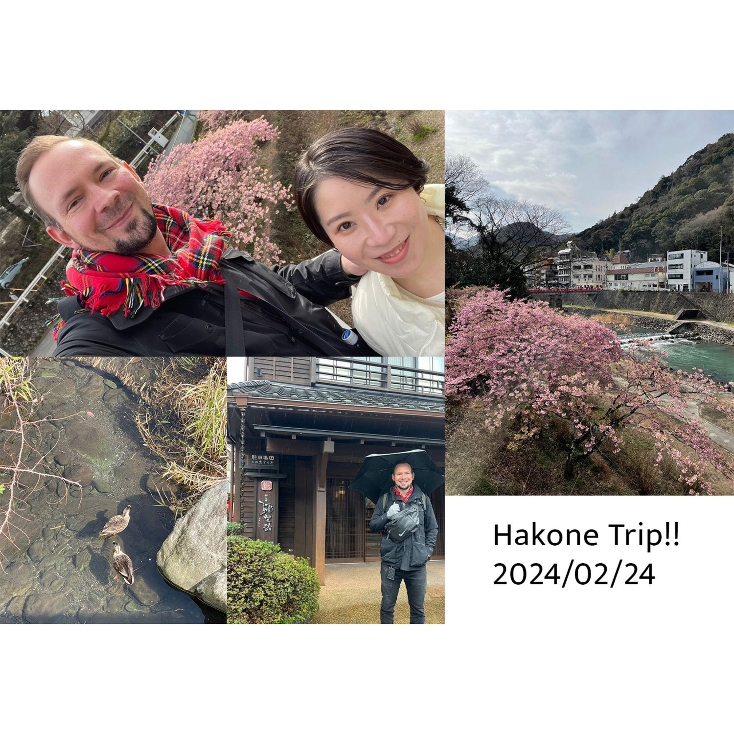 First trip together to Hakone!
