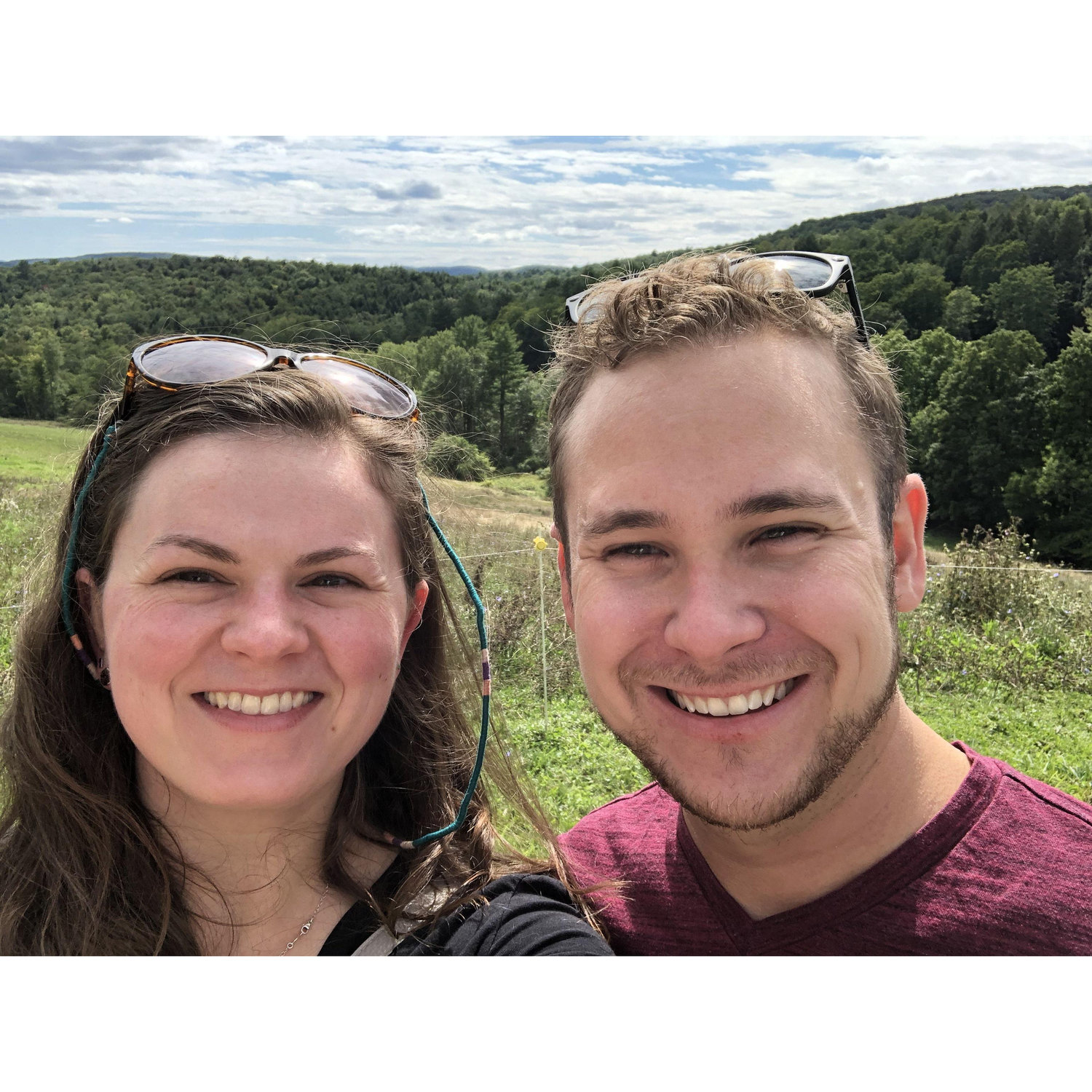 Visiting Sugarbush Farms in Vermont. September 2020